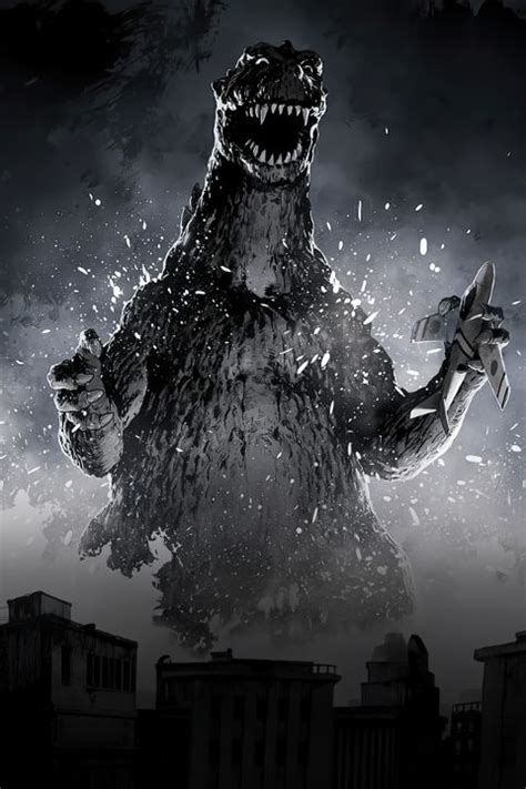 Godzilla 1954 - Sandman Design - Paintings & Prints, Entertainment, Movies, Science Fiction ...