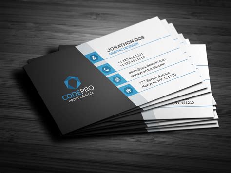 Design of five business cards suitable for printing + logo for $10 - SEOClerks