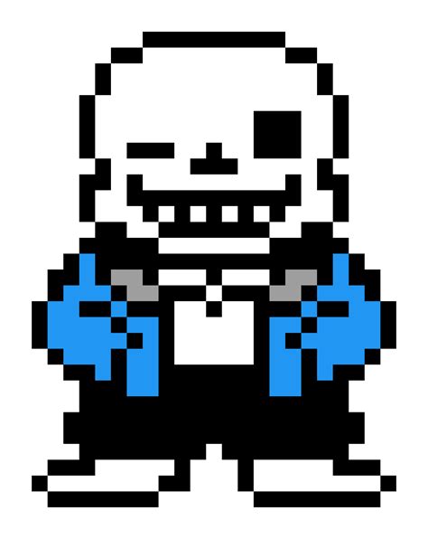 Pixilart - Sans (Easy) Pixel Art by Bleron