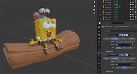 Behind the Scenes: Little SpongeBob - BlenderNation