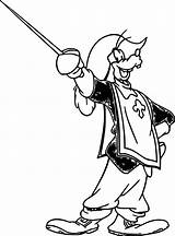 Musketeer Coloring Pages sketch template