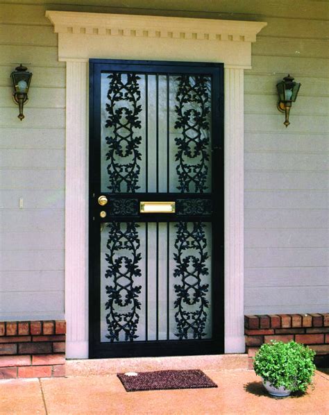 Wrought-Iron-Security-Door - Sahara Window And Doors