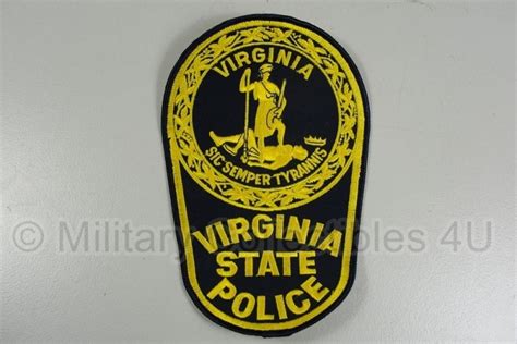 Virginia State Police patch - origineeol | Politie insignes stof ...