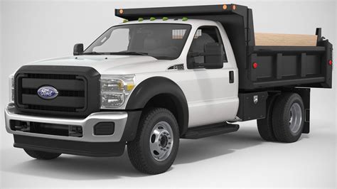 Ford Super Duty 2016 F550 Dump Truck - 3D Model by 3dacuvision