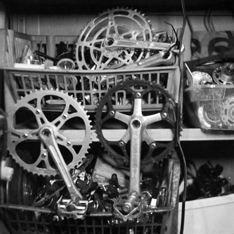 Old bike parts | Vintage bike parts. Asian and Euro tech. Th… | Flickr