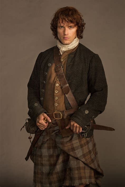 Sam Heughan as Jamie Fraser | Outlander's Official Character Portraits ...