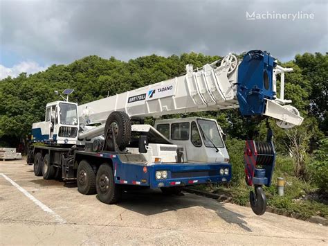 Mobile crane TADANO Tadano TG500E used 50 ton hydraulic mounted mobile truck crane dijual ...