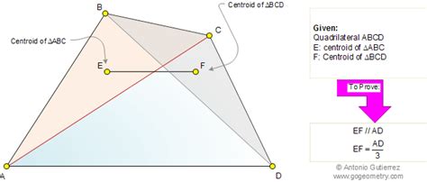 Geometry Problem 576: Centroid, Triangle, Quadrilateral, Parallel ...