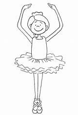 A Ballet Dancer coloring Page  Download Print Or Color Online For Free sketch template