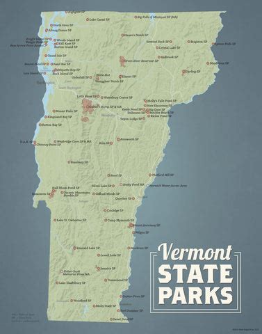 Vermont State Parks List - Best Maps Ever