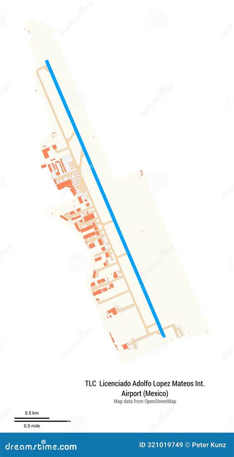 Map of Licenciado Adolfo Lopez Mateos International Airport. IATA-code ...