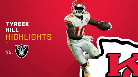 Tyreek Hill Highlights from Week 10 | Kansas City Chiefs - YouTube