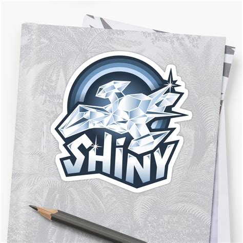 "Shiny - STICKER" Sticker by victorsbeard | Redbubble