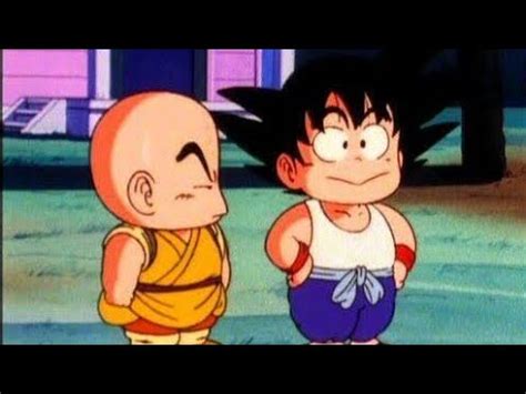 GOKU AND KRILLIN TRAINING WITH MASTER ROSHI - YouTube