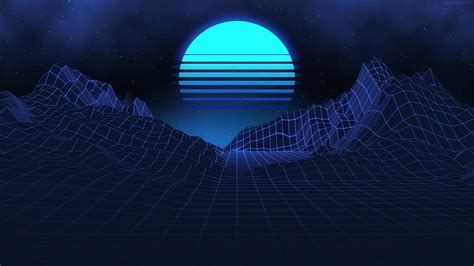 Tổng hợp 888 Wallpaper Blue 80s Không gian Retro độc đáo