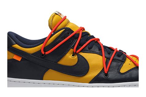 Nike Dunk Low Off-White University Gold – Teemaru