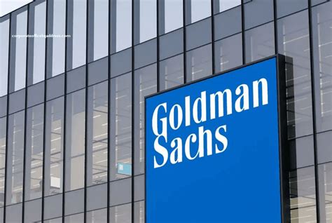 Goldman Sachs Headquarters Address - Corporate Office, Phone Number etc