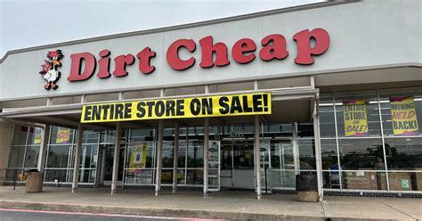 Dirt Cheap Closing 19 Locations Permanently - The Freebie Guy® ️️️