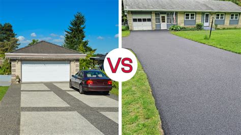 Benefits and cons of concrete and asphalt driveways | Cesar's Concrete