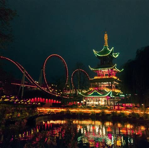 Tivoli gardens at night what a spectacular sight! | Tivoli gardens ...