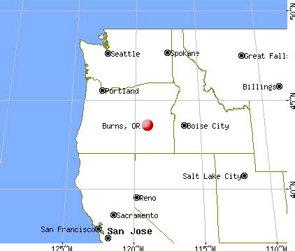 Burns, Oregon (OR 97720) profile: population, maps, real estate, averages, homes, statistics ...