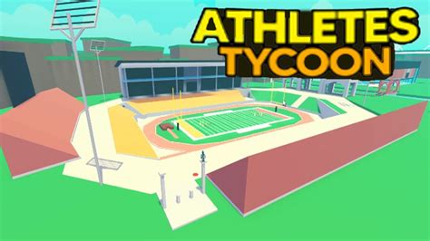 Roblox Athletes Tycoon!!! (Football, Soccer and Basketball!) - YouTube