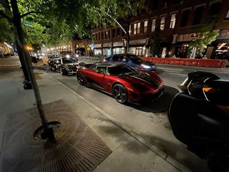 Some extremely rare hypercars I saw on High Street tonight! : r/Columbus