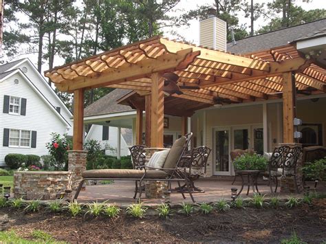 Patio Pergola Design no. 5 | 50 Awesome Wood Garden Pergola Ideas You ...