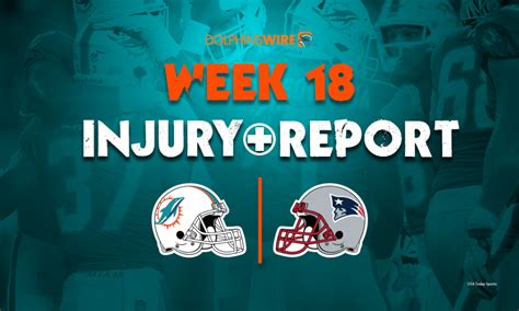 Dolphins injury report 2021: 7 players list on Wednesday for Week 18