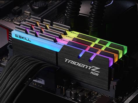 G.SKILL TridentZ RGB Series 32GB (4 x 8GB) 288-Pin PC RAM DDR4 3200 (PC4 25600) Desktop Memory ...