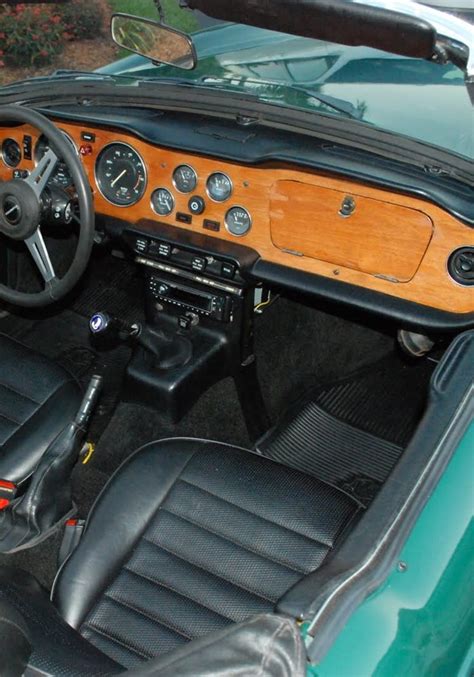 Triumph Tr6 Sports Car, 1971 (Interior) Soundboard