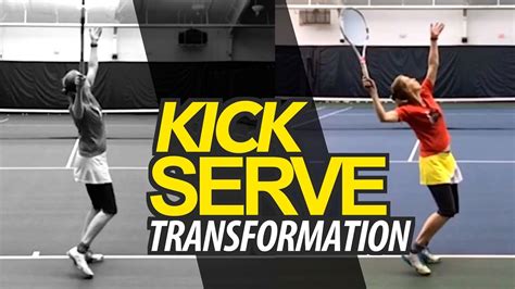 Kick Serve Transformation | POWER & SPIN Tennis Lesson