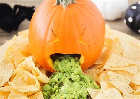 Throwing Up Pumpkin Guacamole | Somewhat Simple