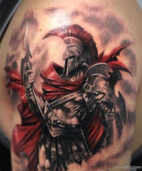 15 Common Myths About Warrior Tattoo | Mythology tattoos, Spartan ...