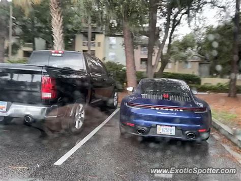 Porsche 911 spotted in Hilton Head, South Carolina on 07/19/2022