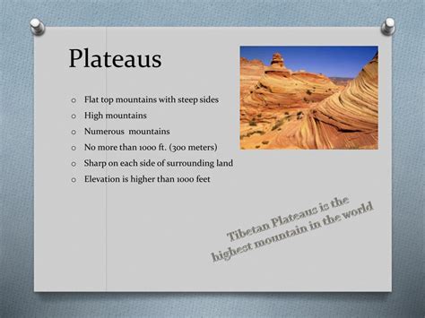 PPT - Plains & Plateaus PowerPoint Presentation, free download - ID:2171079