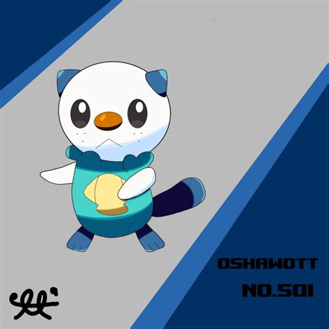 Oshawott by elladoeweirdstuff on DeviantArt