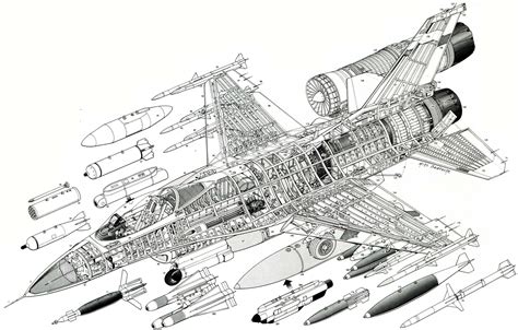 f16cfightingfalconmilit.jpg (JPEG 画像, 3519x2247 px) - 表示倍率 (61%) | 飛行機, 乗り物 イラスト, 透視図