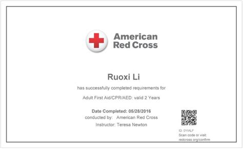 Free Cpr Certification Card First Aid Course Certificate Intended For ...