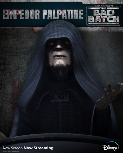 Emperor Palpatine | Star Wars: The Bad Batch | Season 2 | Character ...