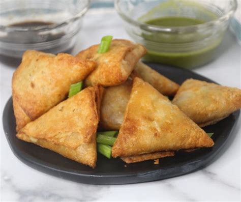 Air Fryer Frozen Samosa - Fork To Spoon