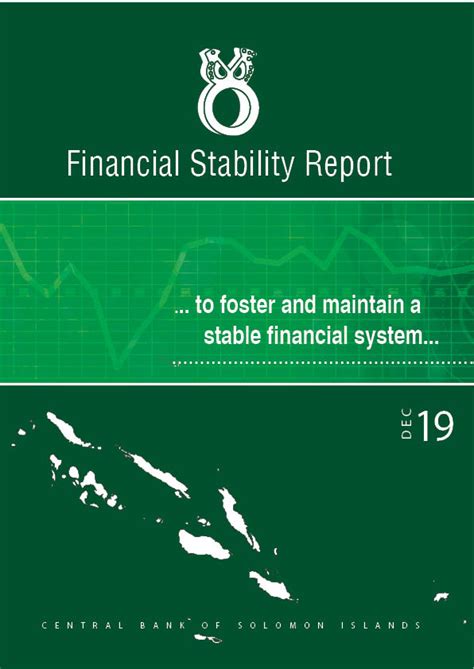 Financial Stability Report- 2019 - Central Bank of Solomon Islands