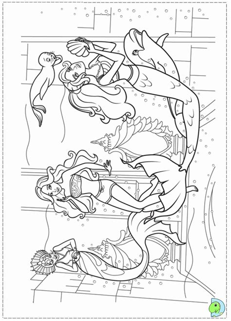 barbie dreamtopia mermaid coloring pages - Clip Art Library