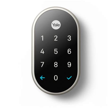 Nest Yale Smart Door Lock Combination WifI App-Connect Secure Keyless ...