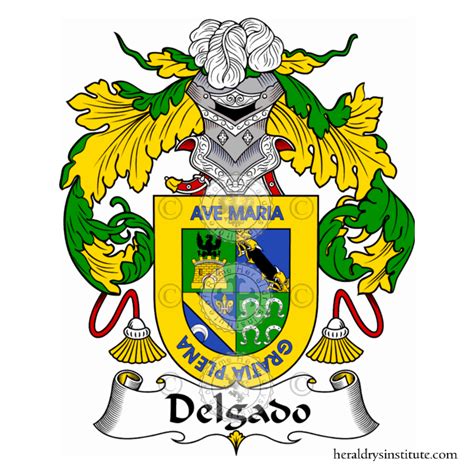 Delgado family heraldry genealogy Coat of arms Delgado