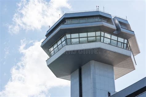 View of Airport Tower stock photo. Image of architecture - 64229588