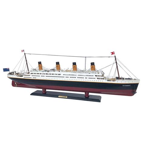 A Fantasy Store - Titanic Wooden Model Ship 40 Inches