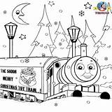 Printable Christmas colouring Pages For Kids Thomas Winter Pictures  sketch template