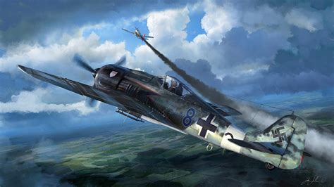 World War II, Fw 190, Focke Wulf, Luftwaffe, Germany, Military ...