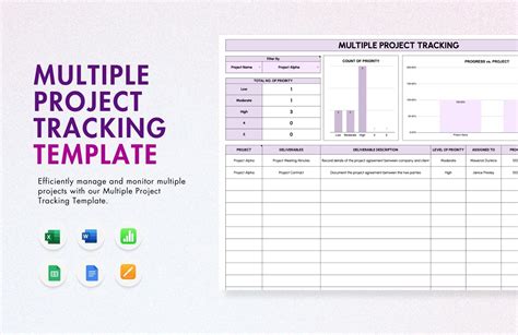 Project Tracker Templates in Apple Pages, Imac - FREE Download ...